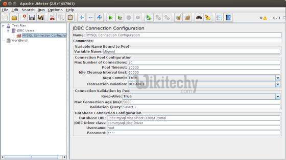  adding jdbc in database test